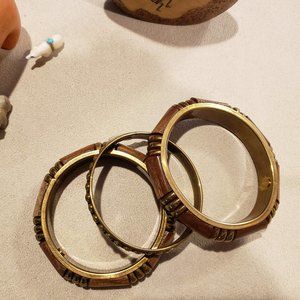 Chico's Bangle Bracelet Series in Gold